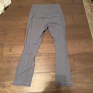Blue Align Leggings